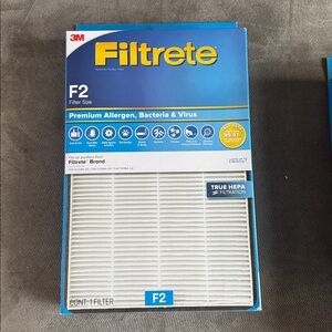 Filtrete F2 True HEPA-type air filters, NWT